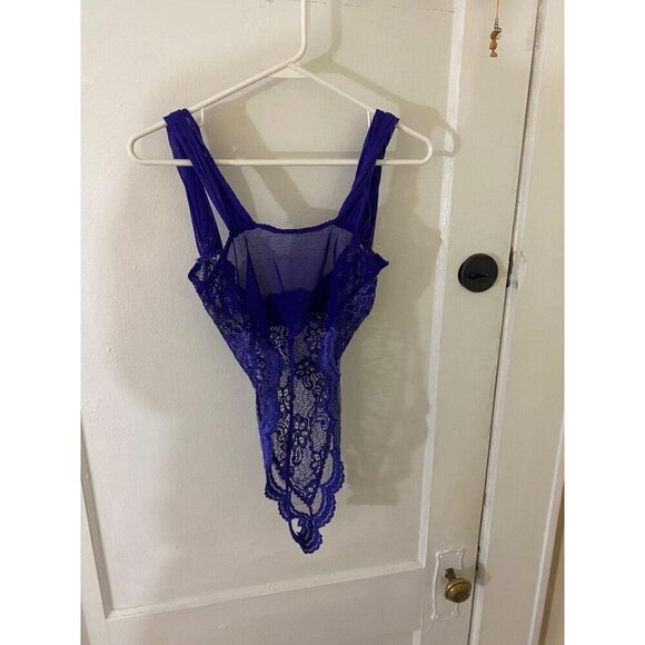 Victtoria Secet GOLD LABEL Y2K Sheer Lace Lingerie Body Suit - 36C - Picture 5 of 13